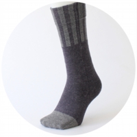 % SOCKS STRIPE Navy 70% Gray 30%