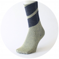 % SOCKS  CONNECT Green 70% Navy 30%