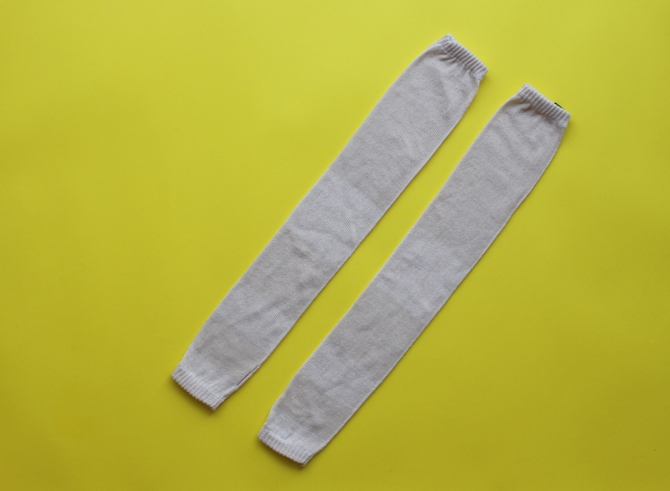 % ARM COVER STRIPE Beige 70% White 30%