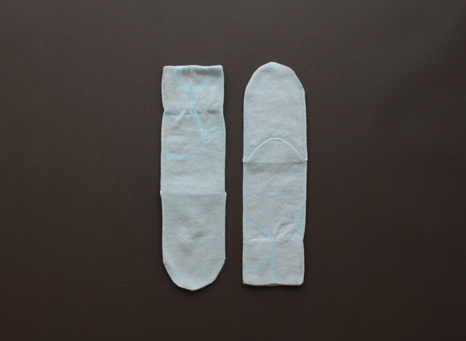 % SOCKS  CONNECT Light blue 90% Blue 10%