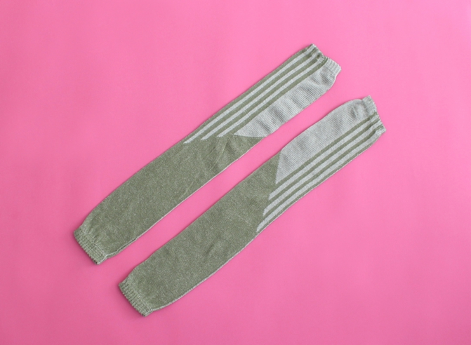 % ARM COVER STRIPE Green 80% White 20%