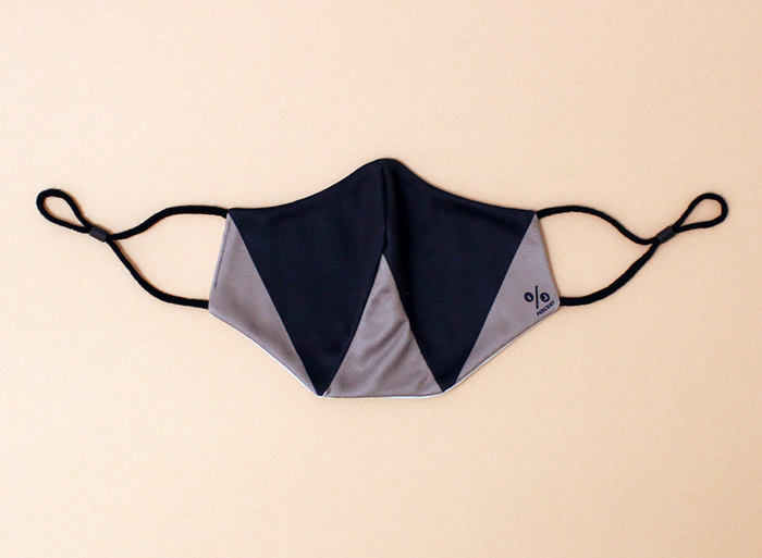 % COOL MASK BLOCK Black 60% Light brown 40%